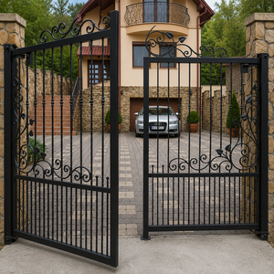 Styles de portails en fer forgé époustouflants : Transformez l'entrée de votre maison grâce à l'art du métal sur mesure, élégant et durable. - Product Image 3
