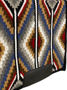 Accessoires d'équitation de cowboy : Couverture de selle en laine faite à la main, tapis d'équitation western pour ranch, randonnée, concours et entraînement équestre - Product Image 2