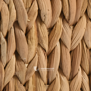 Panier de rangement en osier tressé à la main avec poignée en bois et séparateur, petit organisateur pour la cuisine et les pique-niques - Product Image 4