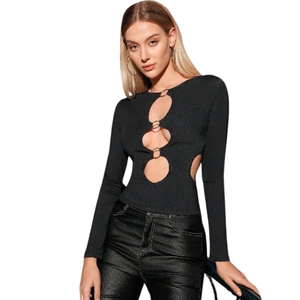 2022 Women's Casual Summer Bodysuit Sexy New Design Hollow Tight Sports and Fitness Bottoms Autumn and Winter Sports Gear - Product Image 2