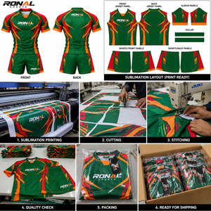 Professional Custom Sportswear Sublimation <b>Rugby</b> Uniform with Jersey <b>Shorts</b> Breathable Quick Dry Men <b>Rugby</b> Uniform Set - Product Image 4