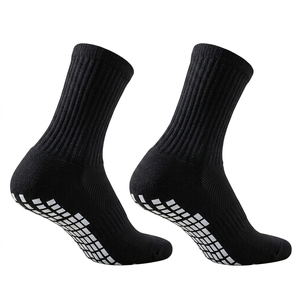Calcetines deportivos blancos con suela antideslizante para baloncesto, para adultos, de verano, de algodón tejido. - Product Image 4