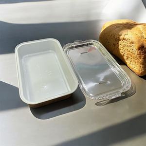 Plateau jetable rectangulaire de conteneur de papier d'aluminium pour le service de nourriture de ligne aérienne à emporter - Product Image 3