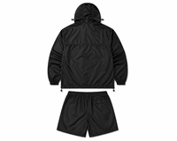 Ensemble veste coupe-vent et short en nylon premium pour homme, léger, séchage rapide, vêtements de sport d'extérieur, coupe contemporaine, personnalisable