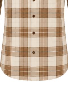 เสื้อเชิ้ตผู้ชายลายสก็อตสีน้ำตาล แบรนด์ Manufacturer แขนยาว ติดกระดุม ผ้าฝ้ายฟลานเนล สวมใส่ได้ทั้งลำลองและเป็นทางการ เหมาะสำหรับใส่ทำงาน รับตัดเย็บตามสั่ง - Product Image 6