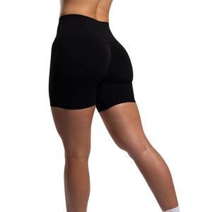 <b>Women's</b> Black High Waist Gymwear <b>Shorts</b> <b>Compression</b> Stretch Workout Fitness Training Yoga Athletic Activewear Wear - Product Image 2