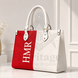 Sacs fourre-tout de qualité supérieure avec logo personnalisé imprimé, pour la franc-maçonnerie, les confréries et les sororités, imprimés élégamment - Product Image 3