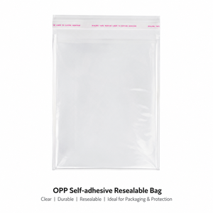 Bolsas de Embalaje Transparentes Autoadhesivas y Reutilizables OPP de Fábrica para Dulces - Product Image 5