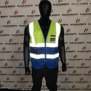 เสื้อกั๊กนิรภัย Hi VIS สะท้อนแสงเสื้อกั๊กรักษาความปลอดภัย - Product Image 5