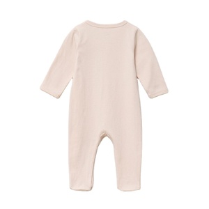 Conjunto de Ropa de Bebé de Algodón Personalizado, Body de Manga Larga para Recién Nacido, Pelele de Punto para Bebé, Ropa de Bebé al por Mayor - Product Image 4