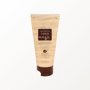 โฟมล้างหน้า Tereusia Premium Gold Snail Cleansing Foam ผลิตภัณฑ์ทำความสะอาดผิวหน้า โฟมล้างหน้าเกาหลี ผลิตภัณฑ์ทำความสะอาดผิวหน้าเกาหลี โฟมล้างหน้า - Product Image 2