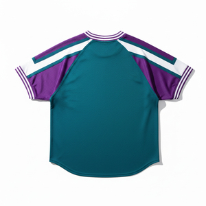 Camiseta de Béisbol de Diseño Personalizado, Impresión por Sublimación, Uniforme Deportivo de Alta Calidad con Botones Completos, Tallas Grandes - Product Image 2