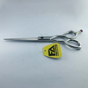 Tijeras de Barbero con Borde Biselado Afilado y Tornillo Ajustable, Acabado Satinado, Tijeras Super Cut - Product Image 4