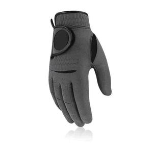 Gants de golf en cuir véritable pour hommes, main gauche ou droite, doux, respirants, en peau de mouton pure, couleur et logo personnalisés, accessoires de golf - Product Image 1