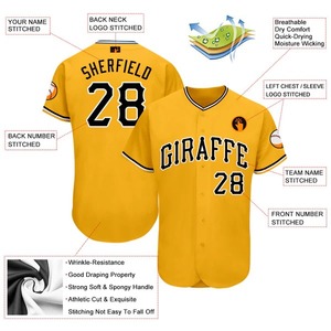 Maillot de softball personnalisé or, noir et blanc pour femmes – Respirant, anti-humidité, tenue de sport d'équipe, uniformes de jeu athlétiques en gros - Product Image 2