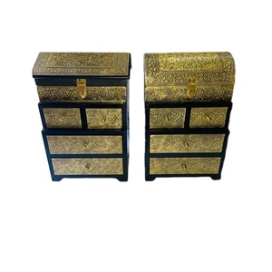 Caja Decorativa de Almacenamiento de Estilo Étnico Indio - Product Image 1