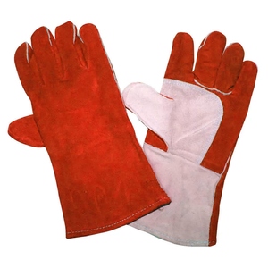 Gants de soudure en cuir de vachette pleine fleur, résistants à la chaleur et aux étincelles, pour la protection personnelle et les opérations de lutte contre les incendies - Product Image 6