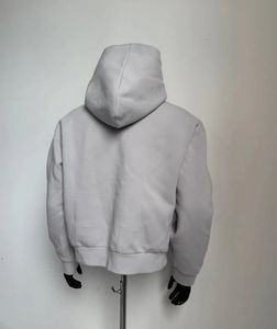 Sudadera con capucha extragrande OEM para hombre, de invierno, gruesa, de forro polar, con hombros caídos, lisa, personalizable con logo DTG, 480g, estilo boxy - Product Image 6