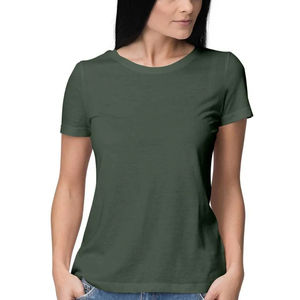 Camiseta de Manga Larga para Mujer, Clásica, Casual, Holgada, Talla Grande, de Secado Rápido, Cómoda y Elegante, de Color Sólido, 100% Algodón - Product Image 6