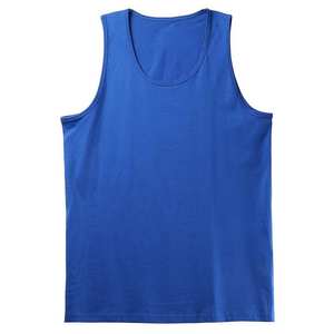 Camiseta de Compresión sin Mangas de Alta Calidad para Hombre, Personalizable, para Entrenamiento, Gimnasio, Fitness, Camiseta Deportiva de Algodón de Secado Rápido - Product Image 6