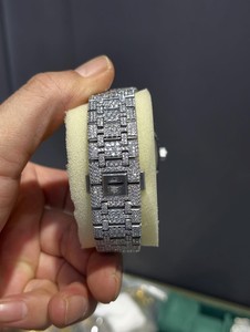 Reloj de Pulsera para Hombre, Mecánico Automático, con Cristal Moissanite, Correa de Acero Inoxidable, Esfera Esqueleto, Resistente al Agua 10 Bar - Product Image 5