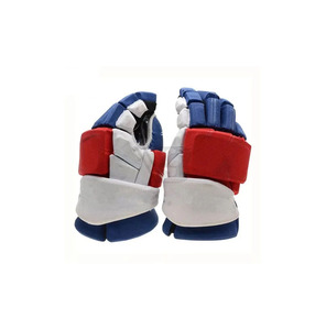 Gants de hockey sur glace en cuir de haute qualité, nouvelle conception Veekend Bazar, paume antidérapante, unisexe, fermeture à boucle, logo/étiquette personnalisés - Product Image 4