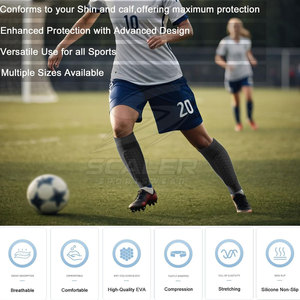 Espinilleras de Fútbol Ligeras de EVA de Alta Calidad con Diseño Premium para un Rendimiento Confiable en el Campo - Product Image 5