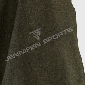 Veste de chasse en laine verte 100% personnalisable pour homme, veste d'extérieur verte avec capuche pour activités de plein air - Product Image 4