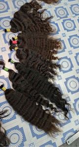 Cabello Ondulado Indio Natural Negro Remy de Alta Calidad, Mezcla de Cabello Natural Negro, Exportador, Precio al por Mayor, AMRIN INTERNATIONAL West - Product Image 3