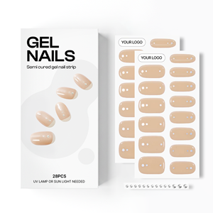 Gel pour ongles de qualité salon 100% réel coréen, autocollants pour ongles en gel, manucure en gros, certifié végétalien, sans cruauté, argent - Product Image 1