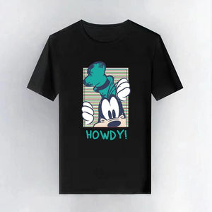 T-shirt vintage à motif de souris, cadeaux de vacances, t-shirt pour femme, mode homme, manches courtes, vêtements parent-enfant, t-shirt pour enfants - Product Image 1