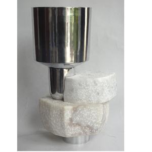 Haute qualité en aluminium et acier bol Table à manger décor bol décoratif bol de service maison Table artisanat moderne - Product Image 2