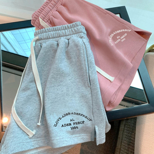 Pantalones Cortos Casuales de Alta Calidad para Mujer, de Secado Rápido, con Cordón en la Cintura, para Deporte y Running, con Bolsillos, Unisex - Product Image 3