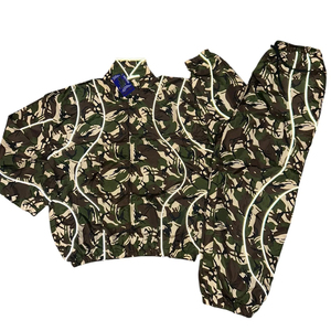 Ensemble de survêtement décontracté à capuche 2-en-1 en nylon 100% de haute qualité, broderie lettre, coupe-vent, séchage rapide, veste et pantalon, été - Product Image 1