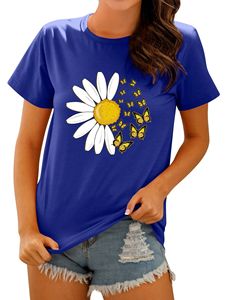 Camisetas transpirables y ligeras para mujer al por mayor, camisetas estampadas para mujer, al mejor precio, ropa de calle, camisetas elegantes - Product Image 3