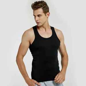 Men's Hip Hop Tank Top ODM Custom Graphic Print Cotton <b>Polyester</b> Sleeveless Streetwear Gym Tee Summer Fashion 2025 - Product Image 4