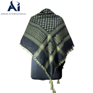 Pañuelo Árabe de Poliéster para Hombre, Ligero, Duradero y Transpirable, Diseño a Cuadros, Shemagh para Importadores Mayoristas, Keffiyeh, Pañuelo Arafat - Product Image 2