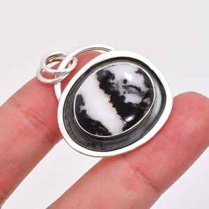 Pendentif en turquoise buffle blanc, collier en argent sterling 925, bijou artisanal de luxe, cadeau pour femme - Product Image 2