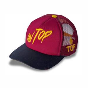 Gorra Trucker de Neopreno y Malla al por Mayor con Logotipo Personalizable en Rojo - Product Image 5