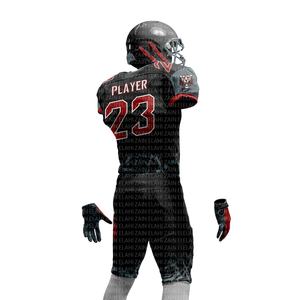 2025 nouveauté matériel personnalisé sergé brodé Football américain uniforme grande taille respirant Sportswear équipe uniforme Kits - Product Image 4