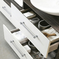 Poignées de meuble en alliage de zinc OEM, style moderne et classique, pour cuisine, chambre, commode, hôtel - Écologiques et durables