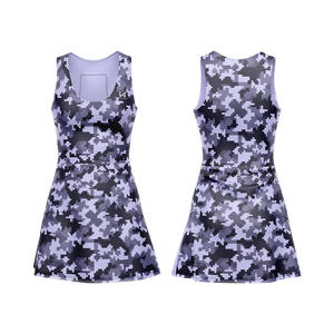 Vestido de Tenis Personalizado, Transpirable y Ecológico para Mujer, Primavera/Verano, Falda para Golf, Ejercicio y Baile, Tejido Ligero y Suave - Product Image 4