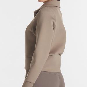 Pull à col roulé mi-zippé en maille, sweat à capuche d'hiver personnalisé à manches longues pour homme, vêtements de créateur unisexe - Product Image 6