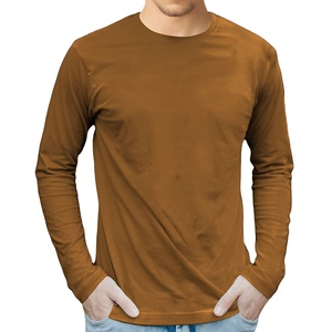 T-shirt personnalisé à manches longues pour hommes, Design décontracté, bon marché, qualité supérieure, meilleure vente, destiné à l'exportation - Product Image 6