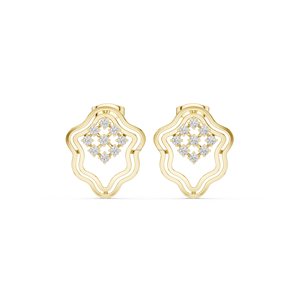 Lena Jewels Boucles d'oreilles en plaqué or rose 14 carats pour filles - Product Image 4