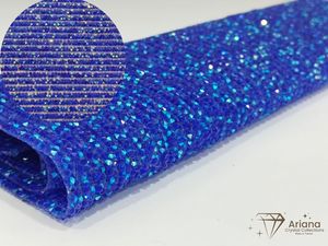 Cadena de Cristales AB Color Durazno Claro A-1864, Cadena de Cristales Premium para la Fabricación de Joyas, Adornos para Vestidos de Novia y Prendas de Vestir - Product Image 3