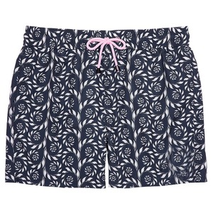 กางเกงว่ายน้ำผู้ชายทรงลำลองแบบสวมใส่สบาย สีรุ้ง ผลิตจากไนลอนโพลีเอไมด์ 100% แห้งเร็ว มีกระเป๋าข้าง เอวยางยืดระดับกลาง - Product Image 1