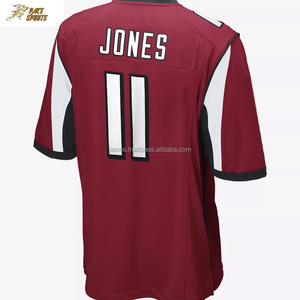 Camiseta de fútbol americano de nuevo estilo, transpirable, de talla grande, logotipo privado personalizado, corta, alta demanda, nuevo aspecto, hecho en Pakistán - Product Image 4