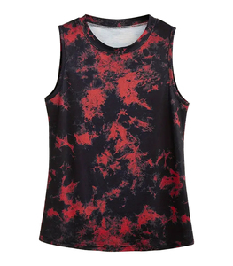 Camiseta sin mangas de algodón lavado para hombre, chaleco de gimnasio transpirable, ropa deportiva, top de entrenamiento activo, estilo casual urbano - Product Image 1