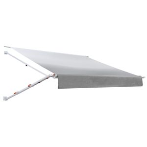 Kit Completo de Toldo Manual para RV, 10.12 Pies, Marco Retráctil de Aluminio, Tela de PVC Impermeable, Sombra para Acampar al Aire Libre - Product Image 1